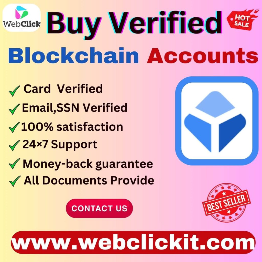 Buy Verified Blockchain Accounts